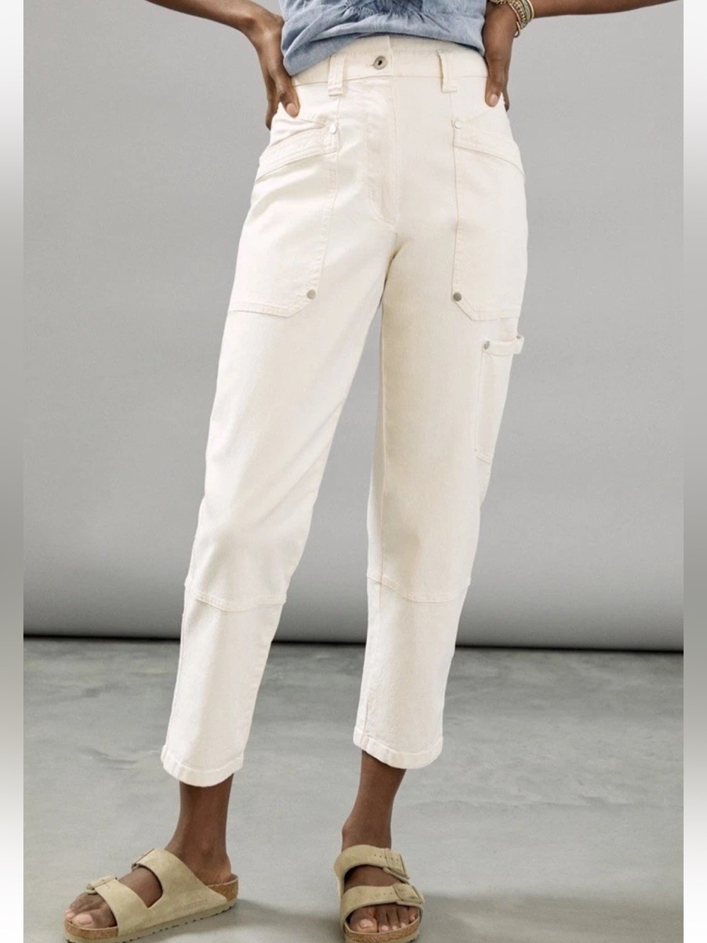 Maeve by Anthropologie Turner Utility Pants High Rise Cargo Carpenter